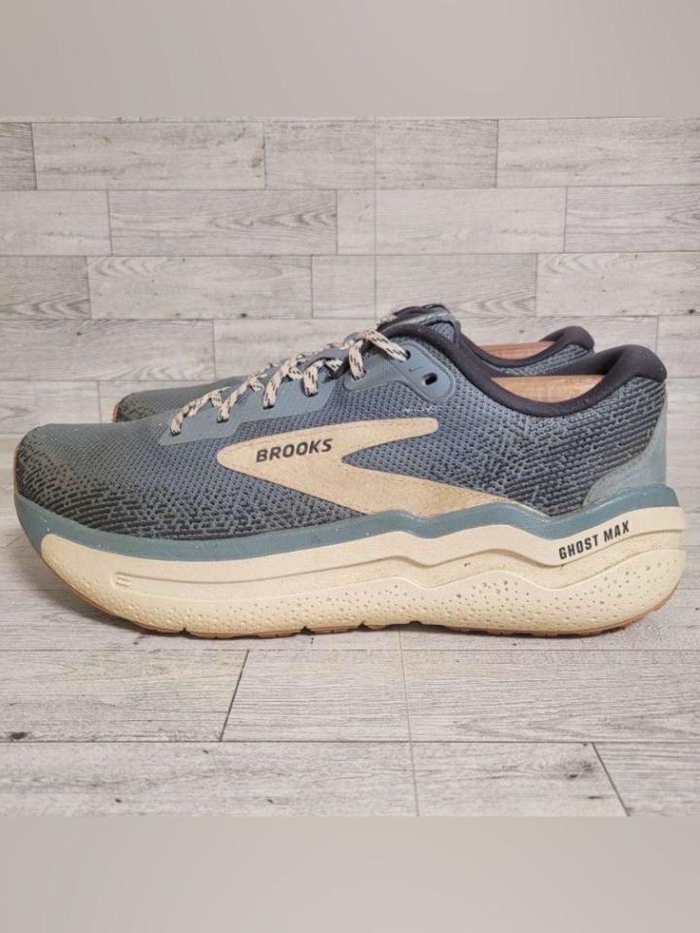 Women’s Brooks Ghost Max 2 Road Running Athletic Blue Sneakers Shoes Size 10 B